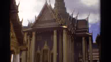 Thailand (1984): People Are Standing And Walking In The Museum