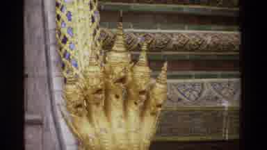Thailand (1984): Shining Ornament Featuring Religious Gods Of Legend Followers