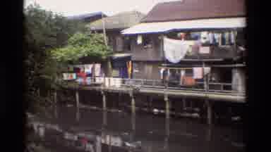 Thailand (1984): The Peoples Are Eating In The Hotel And Apartment Are There