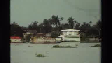 Thailand (1984): Showing The Water With Houses Look Nice To See