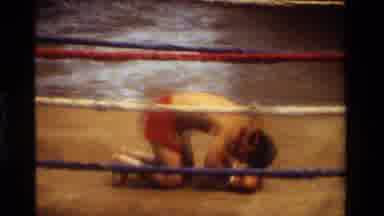 Thailand (1984): Crowd Patiently Waits For Wrestlers To Fight Against Each Other