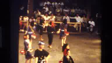 Thailand (1984): People Of Thailand Having A Good Time Dancing Around And Feeding