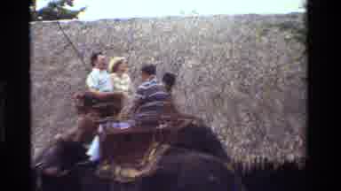 Thailand (1984): Cultural Intermingling People Holding Snakes Riding Elephants