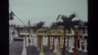 Thailand (1984): Busy Street Passersby Unique Culture Commerce Scenery