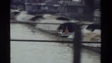 Thailand (1984): Major Flooding In City Covering Many Buildings With Markets