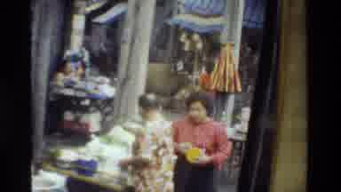 Thailand (1984): Scenes From A Bustling Asian Urban Center A Market A Highway A