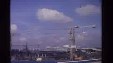 Thailand (1984): Views Of The Control Tower From An Airplane Taking Flight On The