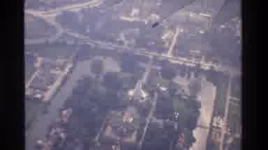 Thailand (1984): Aerial View Of City And Waterways Highlighting Landmarks In The
