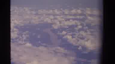 THAILAND-1984: Aerial View From High In The Sky Birds Eye View Of River