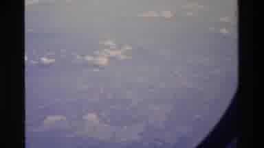 Thailand (1984): View From An Airplane Window Overlooking An Open Natural Space