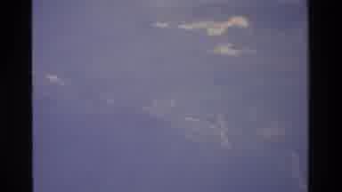 Thailand (1984): Looking Out Over The Landscape Through The Window Of An Airplane