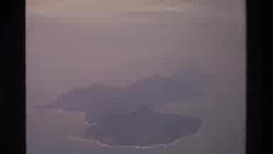 Thailand (1984): Passing By Plane In Ocean Bed With Many Islands And Then The