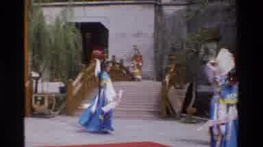 Thailand (1984): Women Dancing During A Ceremonial Event Wearing Traditional