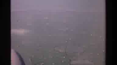 Thailand (1984): Old Aerial Footage From A Plane With Green Landscapes Below