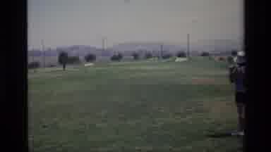 Laguna Hills California USA (1976): The Man Is A Playing A Golf In Playground