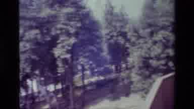 Big Bear California USA (1977): Birds Eye View Of A Countryside House With Tons Of