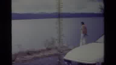Big Bear California USA (1977): Very Big Lake Near By The Road Good Sight Seeing