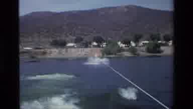 Canyon Lake California USA (1977): Skiing In The Water
