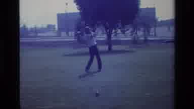 Laguna Beach California USA (1977): Men Enjoying Themselves Playing Golf