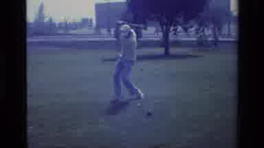 Laguna Beach California USA (1977): Golf Course Tee Off