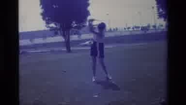 Laguna Beach California USA (1977): People Playing Golf Outside On A Sunny Day And