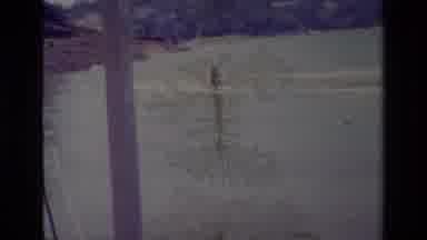 Lake Elsinore California USA (1977): A Person Falling While Water Skiing
