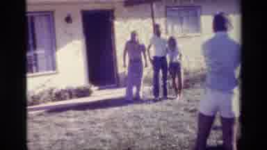 Lake Elsinore California USA-1977: A Lady Telling People That They Need To
