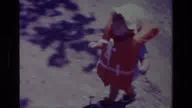 Canyon Lake California USA (1978): Small Child Walking Near Beach Shore Hesitant