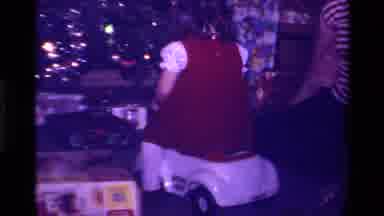 California USA (1979): Riding On Christmas Gifts Christmas Day And Having A Good