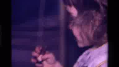 California USA (1979): The Child Is Happily Eating Chocolate