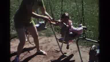 California USA (1979): A Day Of Playing At The Park With Mommy