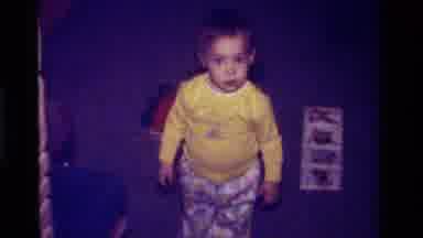 California USA (1979): Nostalgic Video Of Toddler From The Past