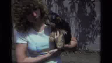 Laguna Beach California USA (1979): Dog Shows All His Love And Affection For The