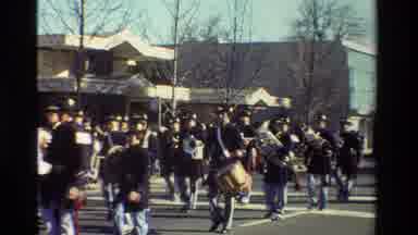 California USA (1981): The Boys Are Instruments With Bands On Roaming The Road