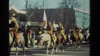 California USA (1981): The Grand Horse Parade Of The Officials In One Nation
