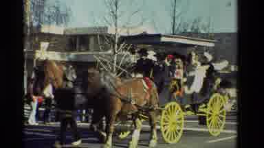 California USA (1981): People Are Happy And Thrilled At The Holiday Parade