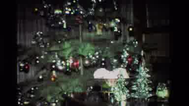 California USA (1981): Colorful Decoration Bulbs On The Tree