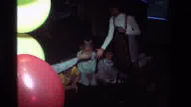 California USA (1981): Kids Having Fun At A Birthday Party