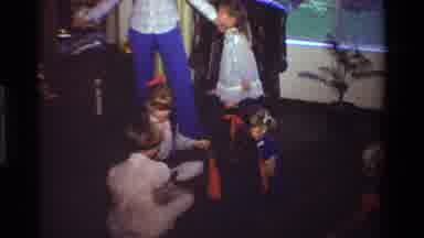 California USA (1981): A Group Of Little Kids Playing And Having Fun And Putting