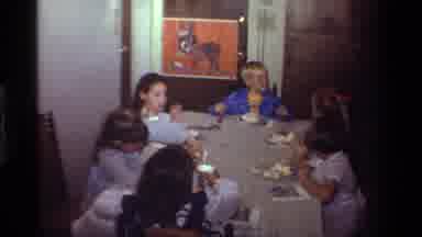 California USA (1981): Sleepover Dinner Party