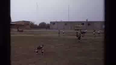 California USA (1981): A Group Of Little Girls On The Soccer Field Playing And