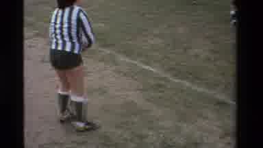 California USA (1981): Kids Spend Time Playing Soccer On A Sunny Sunday Afternoon