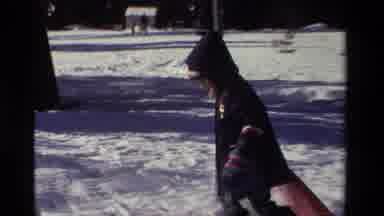 California USA (1981): Joey's First Snow Day