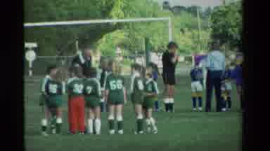 California USA (1984): Two Teams About To Compete