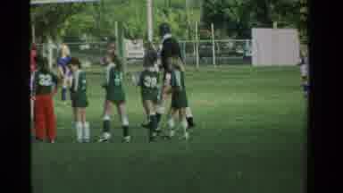 California USA (1984): The Childrens Are Playing With Ground In The School There