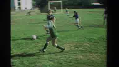 California USA (1984): Soccer Competition Against A Green Girl's Team And A Blue