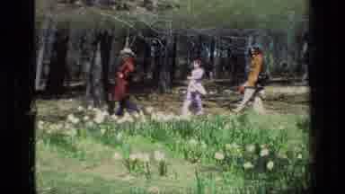 Daffodil Hill California USA (1985): A Pirate Leads A Child Princess And Native