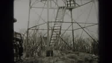 New York USA (1938): People Hiking Through Woods