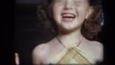 New York USA (1939): Photograph Slideshow Red Curly Hair Young Girl Smiling