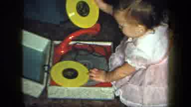 New York USA (1958): The Child Is Playing Themselves Very Happily And Enjoyment